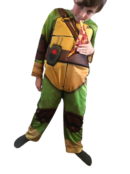 Matalan Teenage Mutant Ninja Turtles Pizza Fancy Dress Costume - Boys 8-9yrs