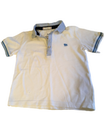 Junior J by Jasper Conran White/Blue S/S Polo Shirt - Boys 4-5yrs