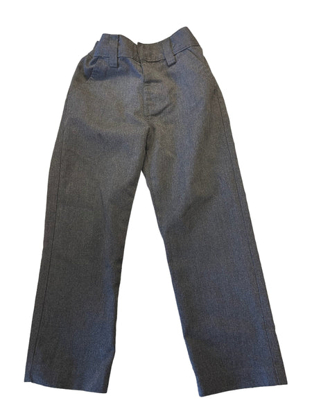 Boys Grey School Trousers - Preloved
