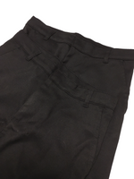 George Boys 2 x Black School Trousers Adjustable Waist Bundle - Boys 8-9yrs