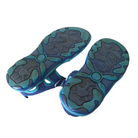 Hummel Blue Boys Velcro Summer Sandals - Boys Size UK 12 EUR 31