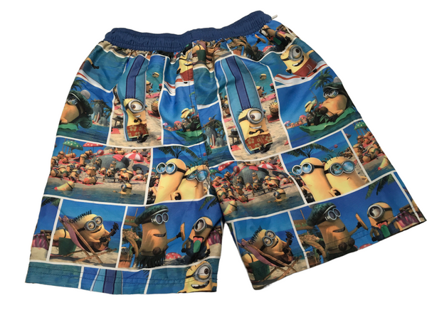 Next Despicable Me Minions Character Print Swim Board Shorts