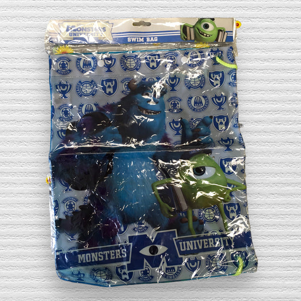 Brand New Disney Pixar Monsters University Kids Swim Bag - Unisex One Size