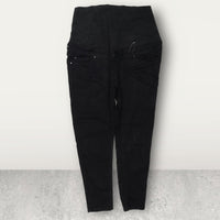 Brand New M&S Maternity Ivy Skinny Black Over Bump Jeans - Size Maternity UK 20 Short
