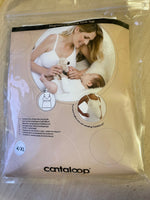Cantaloop Maternity White Pregnancy & Nursing Tank Top Vest - Size Maternity UK XL