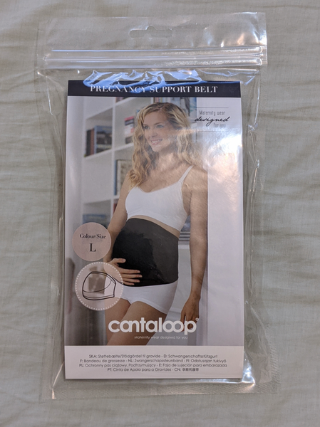 Cantaloop Maternity Tan Beige Pregnancy Support Belt Size Maternity Growth Spurtz