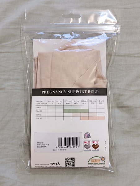 Cantaloop support belt clearance