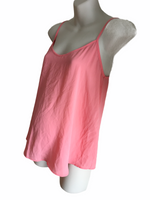 Topshop Maternity Coral Peach Cami Vest Top - Size Maternity UK 8