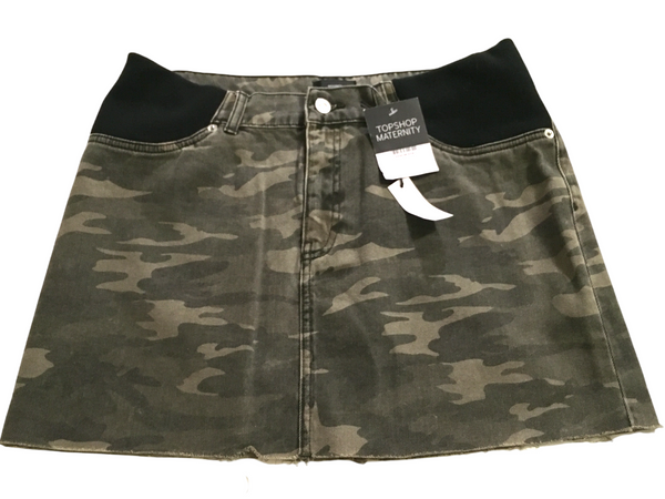 Camo top skirt topshop