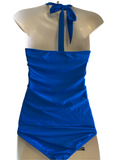 Brand New Styling Maternity Blue 2 Piece Tankini Swimsuit Costume - Size Maternity XS UK 6-10
