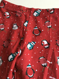 Matalan Red Stretch Leggings with Penguins Print - Girls 12-18m