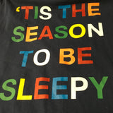 M&S Navy 'Tis The Season To Be Sleepy Christmas Pyjama Top - Unisex 9-10yrs