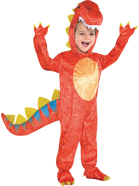 Christy's Dress Up Dinomie Dinosaur Dragon Kids Fancy Dress Costume - Unisex 7-9yrs