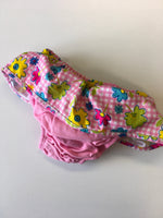 Aquanappies Floaties Pink Floral Baby Swim Nappy - Girls 18-24m