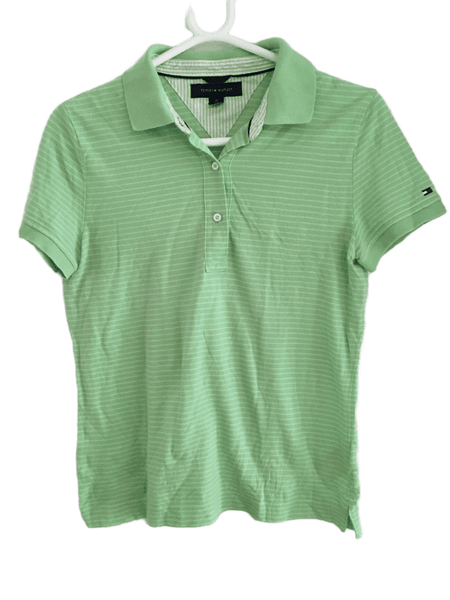 Lime green top polo shirt boys