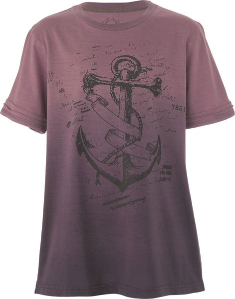 Brand New Emma Bunton Purple Anchor T-Shirt - Boys 4-5yrs