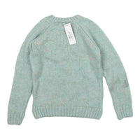 Brand New F&F Girls Seafoam Blue Soft Knit Jumper - Girls 10-11yrs