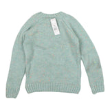 Brand New F&F Girls Seafoam Blue Soft Knit Jumper - Girls 10-11yrs