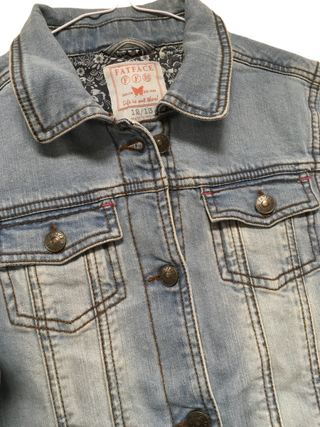 Fat face ladies denim 2025 jacket