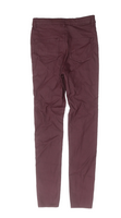 Brand New George Burgundy Wet Look Skinny Jeans - Girls 11-12yrs