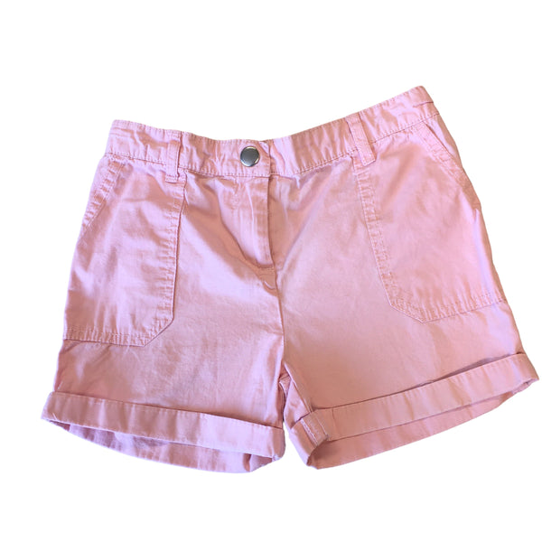 George Pink Roll Up Shorts - Girls 8-9yrs