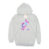 Brand New Foanja Teen Girls Tik Tok Grey Hoodie Jumper - Girls 15yrs