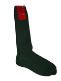 Brand New Innovation Green Ribbed Knee High School Socks - Girls Size UK 9-12