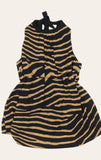 H&M Mama Tiger Print Sleeveless Blouse Top - Size Maternity M UK 12-14