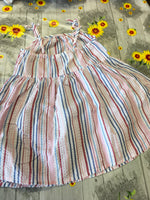 Primark Multi Striped Strappy Cotton Sun Dress - Girls 2-3yrs