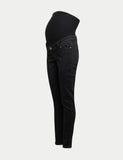 Brand New M&S Maternity Ivy Skinny Black Over Bump Jeans - Size Maternity UK 20 Short