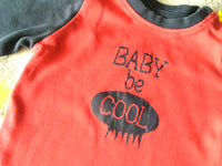 Lupilu Red/Navy Baby Be Cool L/S Top - Boys 6-12m