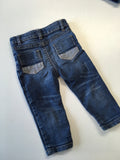 River Island Mini Blue Baby Boy Jeans - Boys 9-12m