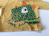 Next Happy Dino Yellow L/S Top - Boys 0-3m