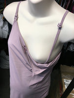 Mamas & Papas Purple Microfibre Nursing Vest Top - Size Maternity UK 6