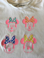 Baby Gap Disney Minnie Neon Print T-Shirt - Playwear - Girls 3yrs