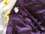 Monsoon Super Soft Purple Cardigan - Playwear - Girls 18-24m