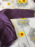 Monsoon Super Soft Purple Cardigan - Playwear - Girls 18-24m