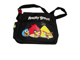 Brand New Angry Birds Black Kids Messenger Shoulder Bag - Unisex Kids
