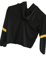 Power Ninja Yellow Dragon Hooded Top Martial Arts Fancy Dress Costume - Unisex 4-6yrs