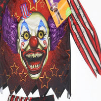 Brand New Morrisons Halloween Clown 2 piece Fancy Dress Outfit Costume - Unisex 5-6yrs