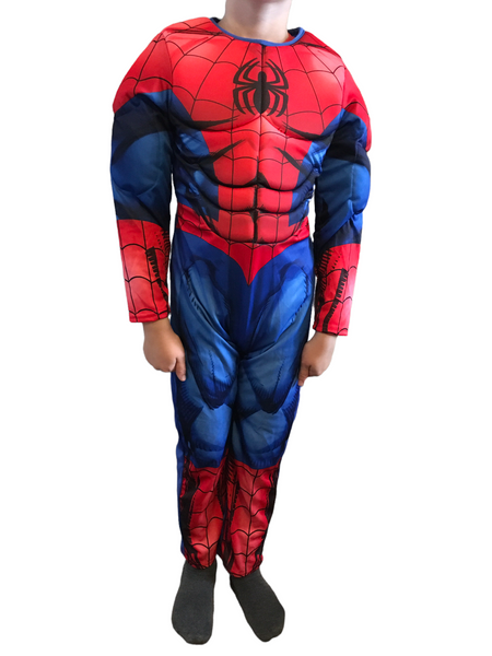 Marvel Spiderman Character Kids Fancy Dress Costume - Boys 7-8yrs