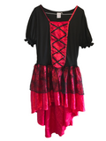 Wicked Costumes Ladies Vampiress Halloween Fancy Dress Outfit - Adults L UK 18-20