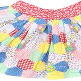 Little Bird by Jools Oliver Multi Patchwork Cotton Skirt - Girls 9-12m