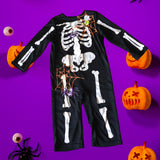 Matalan Skeleton Spider All In One Baby Halloween Costume - Unisex 12-18m