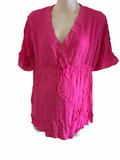 Blooming Marvellous Cerise Pink Summer Top - Size Maternity S UK 8-10