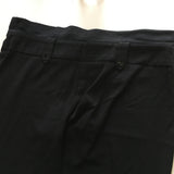 M2B at Mothercare Black Wide Bootcut Smart Under Bump Work Trousers - Size Maternity UK 8 Petite