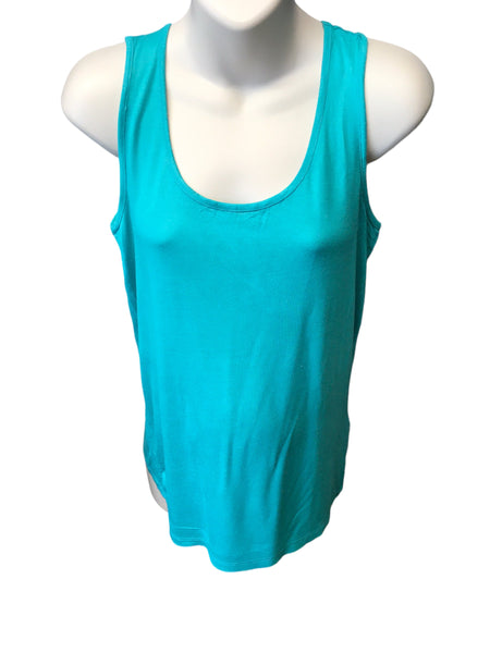 Asos Maternity Teal Green Stretch Vest Top - Size Maternity UK 12