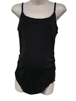 New Look Maternity Cami Vest Top Plain Black - Size Maternity UK 14