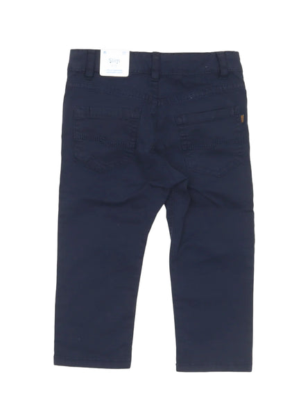 Brand New Mayoral Navy Blue Slim Fit Boys Chino Trousers Boys