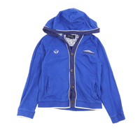 Mayoral Royal Blue Shirt Jersey Jumper with Hood - Boys 7yrs